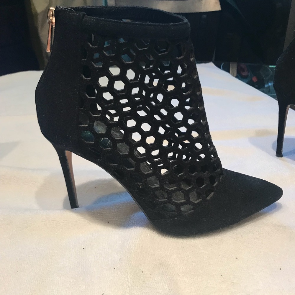 Raye Caged High Heel booties